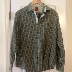 Mens casual button down shirt